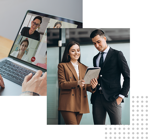 AI-driven B2B data science dashboard showcasing marketing performance and insights