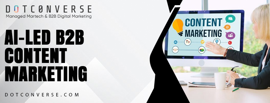 AI-led B2B content marketing